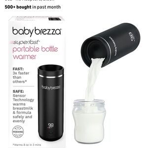 Baby Brezza Portable Bottle Warmer in Black